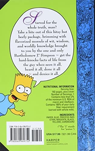Bart Simpson's Guide to Life: A Wee Handbook for the Perplexed by Matt Groening