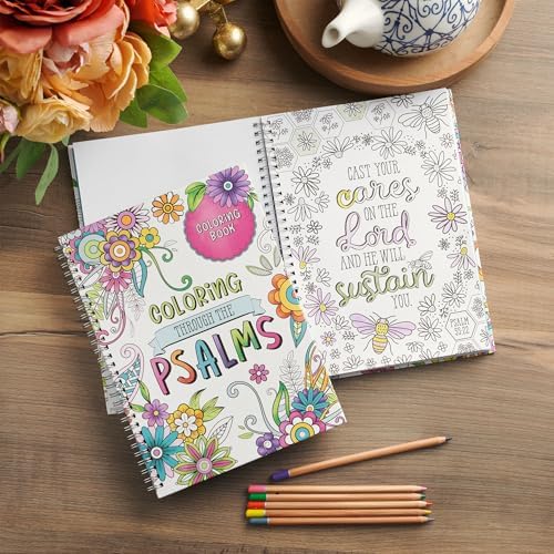Coloring Through the Psalms by Christian Art Gifts