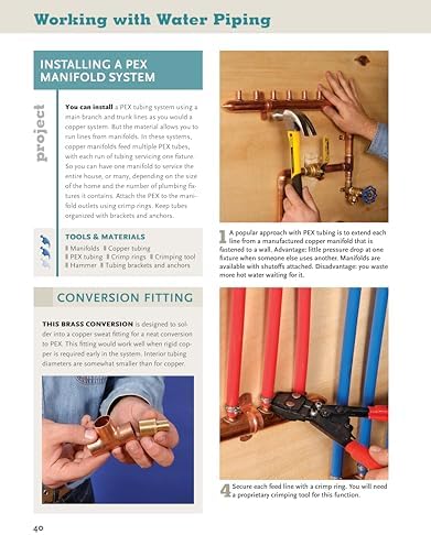 Ultimate Guide: Plumbing, 6th Edition: 2024 National Plumbing Code Standards (Creative Homeowner) Beginner-Friendly Step-by-Step Home Plumbing Projects, DIY Repair Information, and Over 800 Photos by Editors of Creative Homeowner
