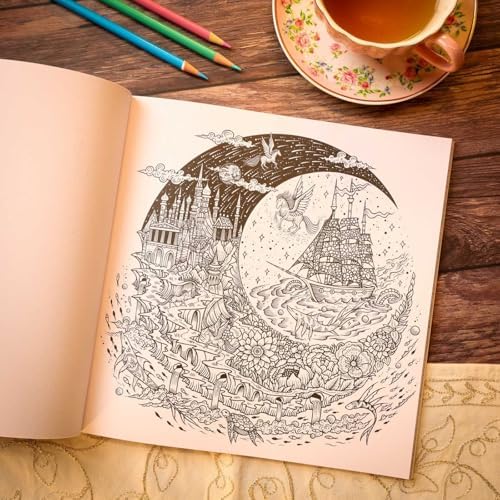 Dream Voyage Coloring (Melpomeni Coloring Collection) by Melpomeni Chatzipanagiotou