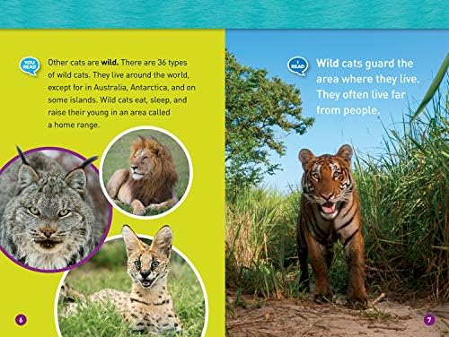 Cats (National Geographic Kids Readers, Level 1/Co-Reader) by Joan Marie Galat
