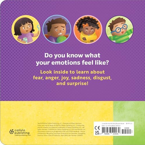 My First Book of Emotions for Toddlers by Orlena Kerek MD