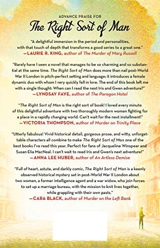 The Right Sort of Man: A Sparks & Bainbridge Mystery by Allison Montclair
