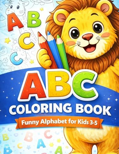 ABC Coloring Book: Funny Alphabet by Radosław Gębski