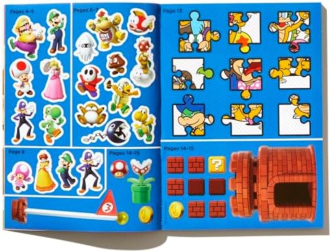 Super Mario Official Sticker Book (Nintendo®): Over 800 Stickers! by Steve Foxe