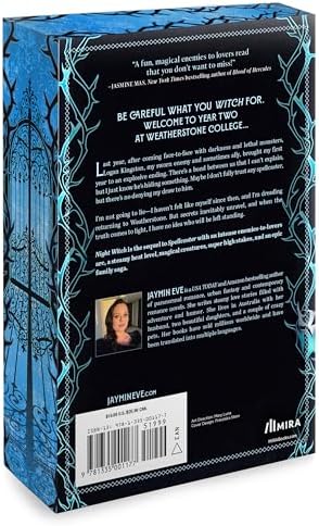 Night Witch: A Spicy Magical Dark Academia Forbidden Romantasy (Weatherstone College, 2) by Jaymin Eve