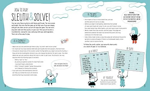 Sleuth & Solve: 20+ Mind-Twisting Mysteries: (Mystery Book for Kids and Adults, Puzzle and Brain Teaser Book for All Ages) by Ana Gallo