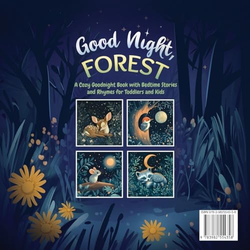 Good Night, Forest: A Cozy Goodnight Book with Bedtime Stories and Rhymes for Toddlers and Kids (Good Night, Nature) by Emily Johnson