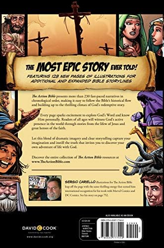 The Action Bible: God's Redemptive Story (Action Bible Series) by Sergio Cariello
