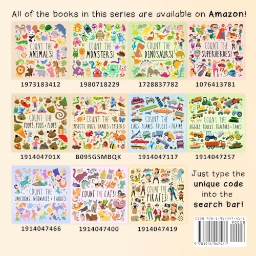 Count the Dogs!: A Fun Picture Puzzle Book for 3-6 Year Olds (Counting Books for Kids) by Webber Books