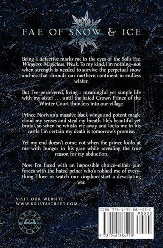 Court of Winter (Fae of Snow & Ice) by Krista Street