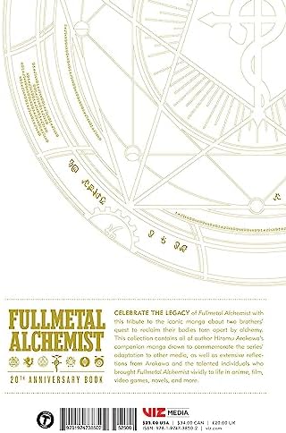 Fullmetal Alchemist 20th Anniversary Book by Hiromu Arakawa