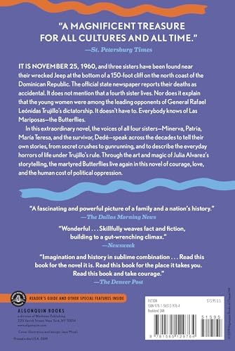 In the Time of the Butterflies, Paperback by Julia Alvarez