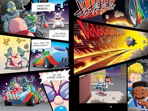 Captain Underpants: The First Epic Manga (From the Creator of Dog Man) by Dav Pilkey