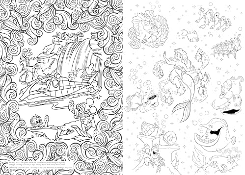 Art of Coloring: Walt Disney World: 100 Images to Inspire Creativity from The Most Magical Place on Earth by Kevin M. Kern