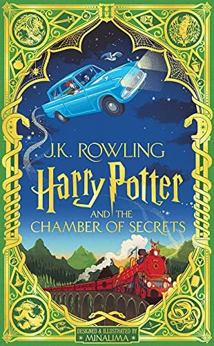Harry Potter and the Chamber of Secrets (Harry Potter, Book 2) (MinaLima Edition) (Interactive Illustrated Edition) (2) by J. K. Rowling