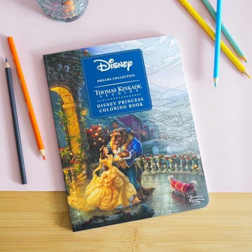 Disney Dreams Collection Thomas Kinkade Studios Disney Princess Coloring Book by Thomas Kinkade