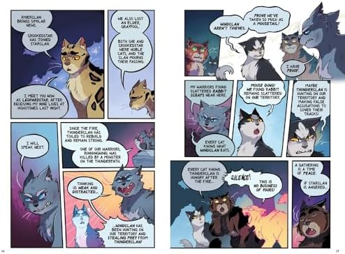 Warriors Graphic Novel: The Prophecies Begin, Part Three of Three: A Full-Color Graphic Novel Adaptation of the Warriors Cats Series by Erin Hunter