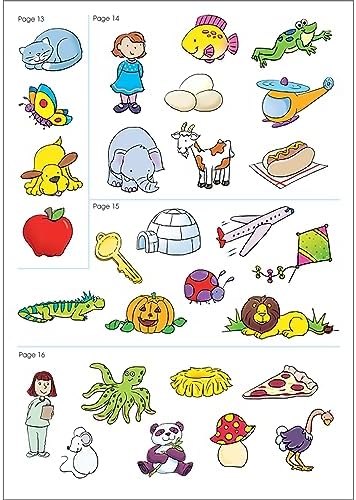 School Zone Preschool Sticker Learning Workbook: 64 Pages, Pre-K, Kindergarten, 324 Stickers, Shapes, Patterns, Alphabetical Order, ABC's, Numbers, Letters, Ages 3-5 (Stuck on Learning! Book Series) by School Zone