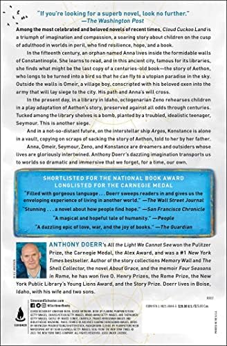 Cloud Cuckoo Land: A Novel by Anthony Doerr