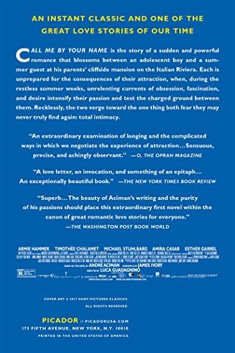 Call Me by Your Name (MTI): A Novel by André Aciman