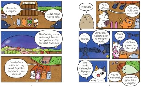 Cat & Cat Adventures: The Lair of the Owl King: A Graphic Novel by Susie Yi