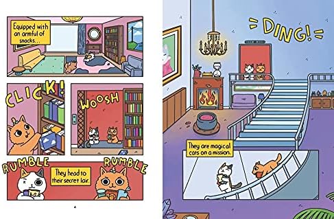 Cat & Cat Adventures: The Quest for Snacks: A Graphic Novel by Susie Yi
