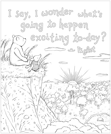 Back to the Hundred Acre Wood: Color Your Favorite Childhood Memories with Winnie-the-Pooh and Friends by JiaJia Hamner