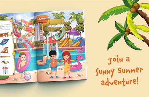 I Spy Summer: Spot Beach Toys, Camping Gear and All Things Summer! A Cute Search and Find Book for Toddlers (I Spy Books for Toddlers) by Marlies Larch