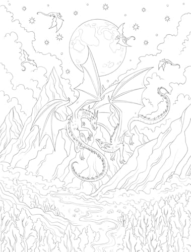 Morally Gray: A Dark Romantasy Coloring Book: Fantasy and Dark Romance Art for Teens and Adults by Ana Bidault