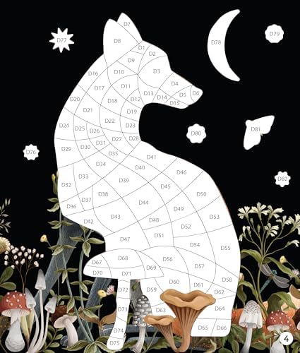 Brain Games - Sticker by Number: Enchanted Garden (24 Images to Sticker): Includes 2 Foil Sticker Sheets to Complete Each Image! by Publications International Ltd.