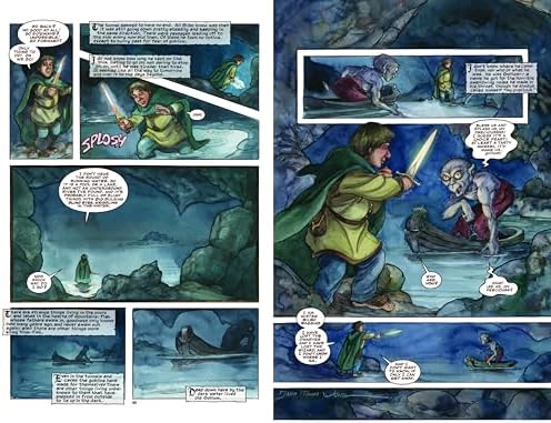 The Hobbit: A Graphic Novel (Revised and Expanded): A Graphic Novel Edition of Tolkien's Masterful Fantasy Novel by J. R. R. Tolkien