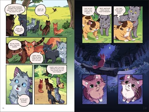 Warriors Graphic Novel: The New Prophecy, Part One of Three: A Full-Color Graphic Novel Adaptation of the Warriors Cats Series by Erin Hunter