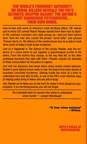 Whoever Fights Monsters: My Twenty Years Tracking Serial Killers for the FBI by Robert K. Ressler