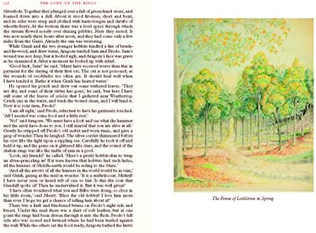 The Lord of the Rings Illustrated by J. R. R. Tolkien