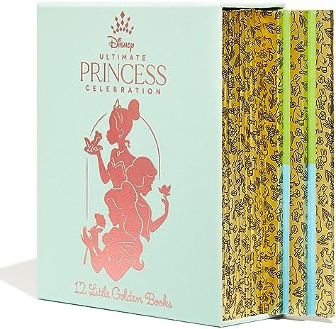 Ultimate Princess Boxed Set of 12 Little Golden Books (Disney Princess) by Various