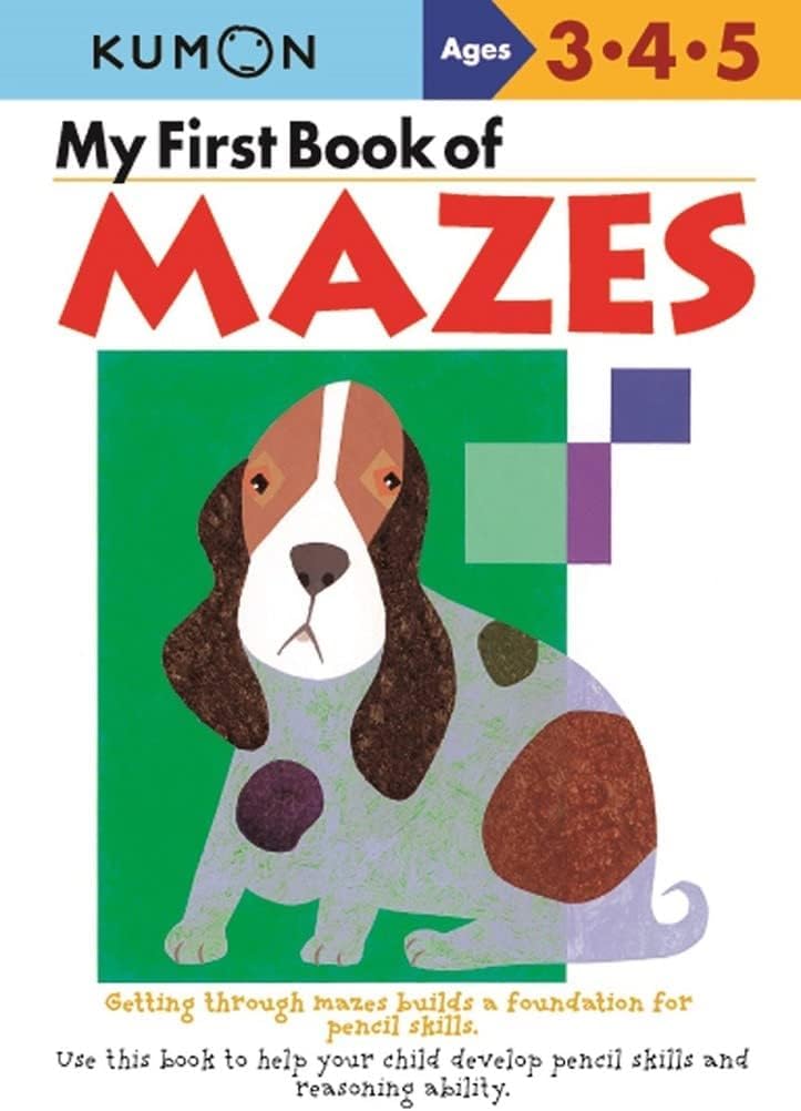 Kumon My First Book Of Mazes Ages 3-5 (Kumon Workbooks) by Kumon Publishing