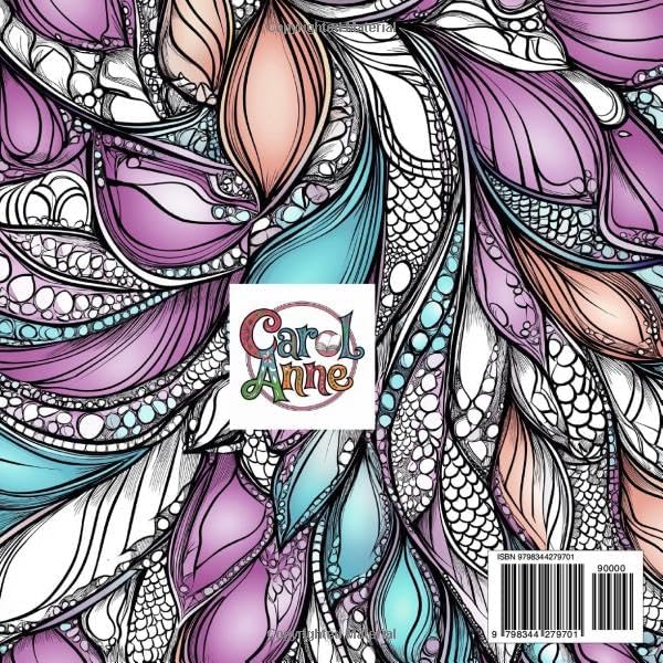 Fairies and Dragons: Fantasy Coloring Book: 8.5 "x 8.5" Magical Fairy and Dragon Illustrations for Stress Relief, Mindfulness and Relaxation (Fantasy Coloring for Relaxation) by Kally Mayer