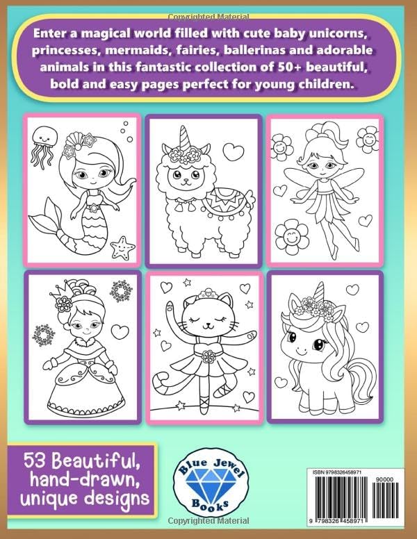 Coloring Book for Kids Ages 2-4 by BJB Publishing