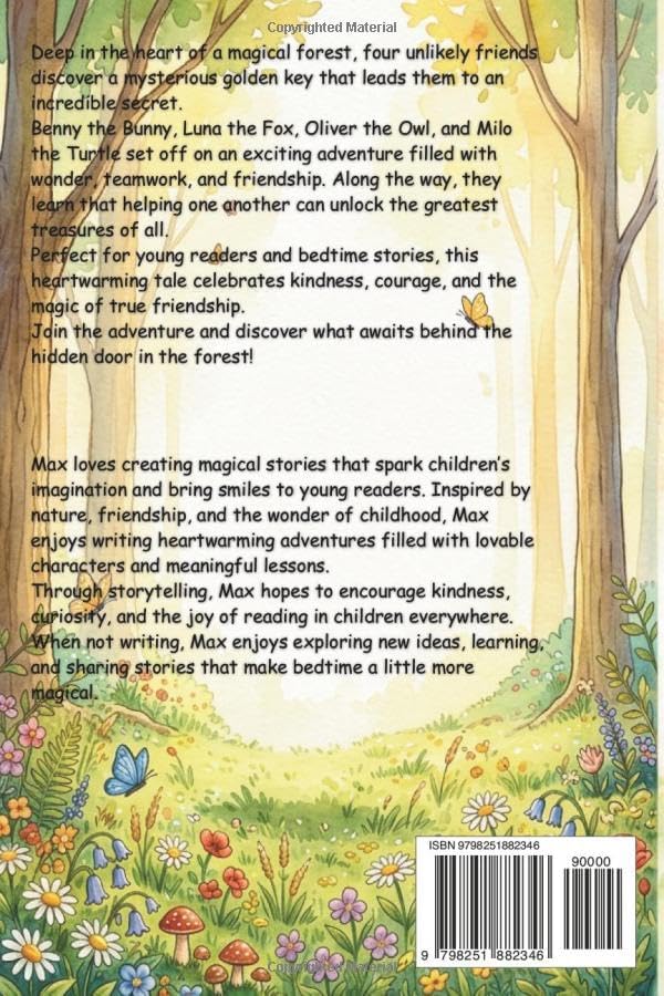 The Great Forest Friendship: A Cute Animal Bedtime Story for Kids Ages 3-8 by Max Almusily