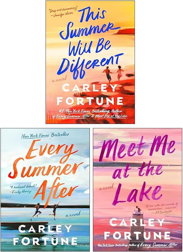 Carley Fortune 3 Books Collection Set (This Summer Will Be Different, Every Summer After & Meet Me at the Lake) by Carley Fortune