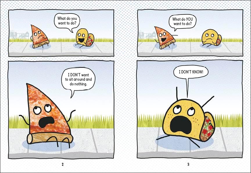 Pizza and Taco: Best Party Ever!: (A Graphic Novel) by Stephen Shaskan
