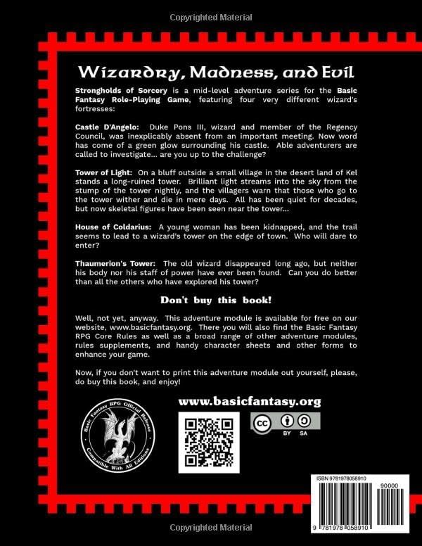 Strongholds of Sorcery: The Glain Campaign by Chris Gonnerman
