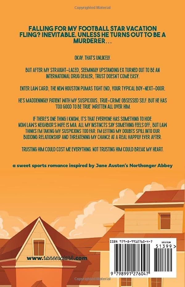 Tight Ends & True Crime: A Sweet Sports Romance Inspired By Jane Austen (Houston Pumas Sports Romance) by Ranee S. Clark