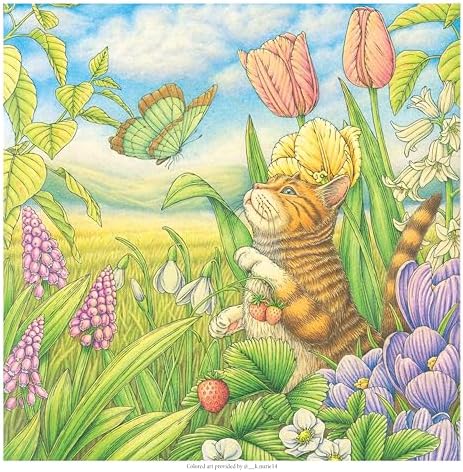 Leon's Journey Coloring Book: A Curious Cat's Seasonal Adventures (Design Originals) Whimsical Animal Scenes and Seasonal, Nature-Inspired Storybook Coloring Art by Kanoko Egusa by Kanoko Egusa