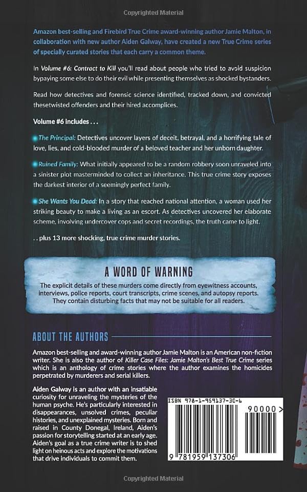 Curated True Crime #6: Contract to Kill (Murder, Madness & Mayhem) by Jamie Malton