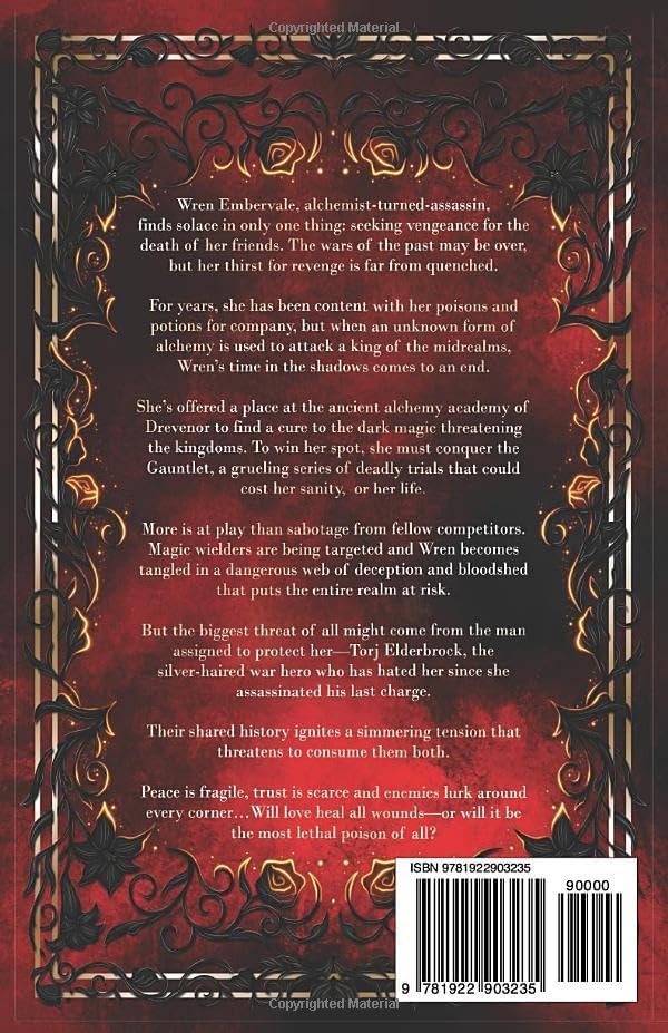 Iron & Embers: An epic fantasy romance (The Ashes of Thezmarr) by Helen Scheuerer