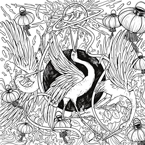 Mythographic Color and Discover: Menagerie: An Artist's Coloring Book of Amazing Animals by Fabiana Attanasio