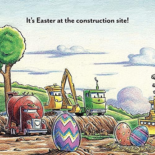 Construction Site Spring Delight: An Easter Lift-the-Flap Book (Goodnight Construction Site) by Sherri Duskey Rinker