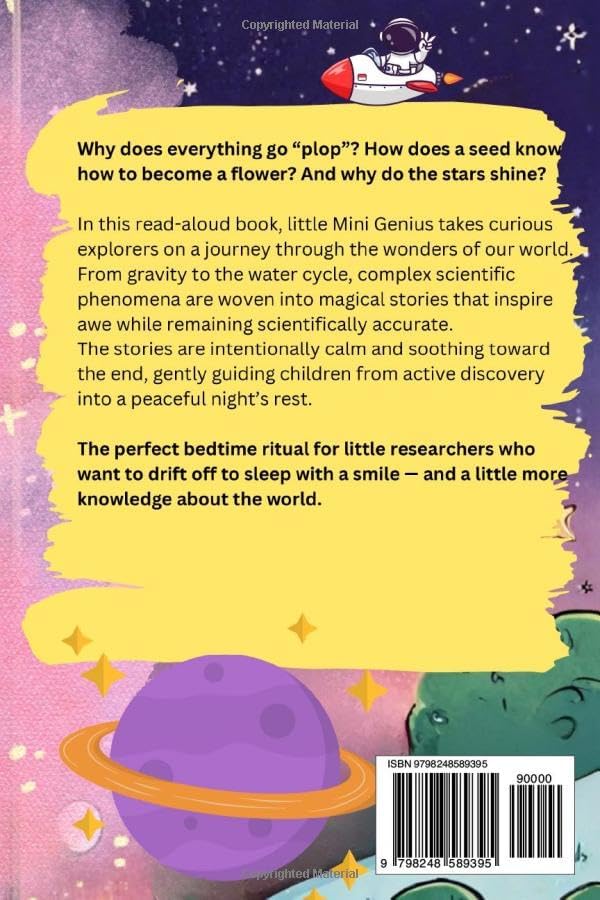 Mini Genius: Bedtime Science Stories for Curious Kids Ages 3–6 by Little Explorer Studios